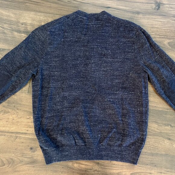 MEN'S GAP BLUE SWEATER MEN'S LARGE. DESIGNED & CRAFTED. - Picture 1 of 8